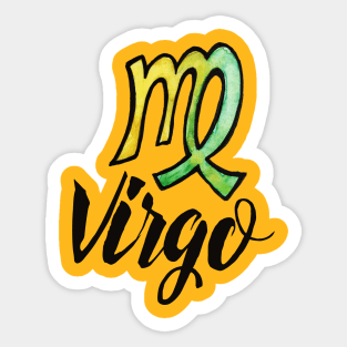 Virgo Symbol Sticker